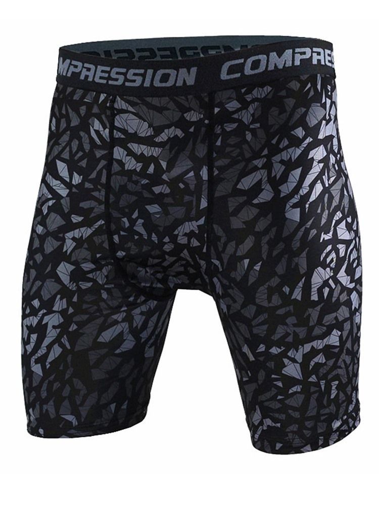 Miesten Camouflage Summer Shorts -housut