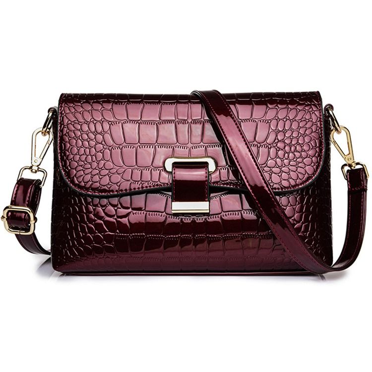 Muoti Pu Alligator Crossbody -laukut