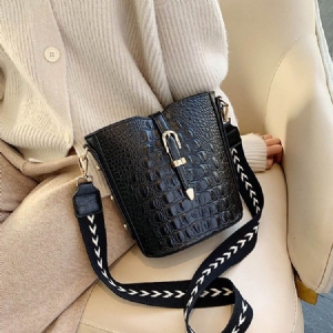 Thread Alligator Pu Rectangle Crossbody -laukut