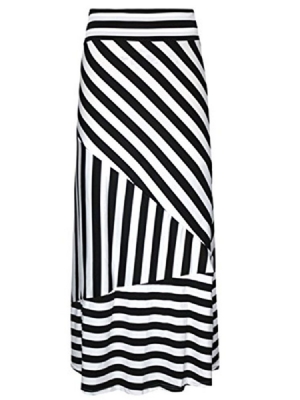 Stripe Bodycon Naisten Hame