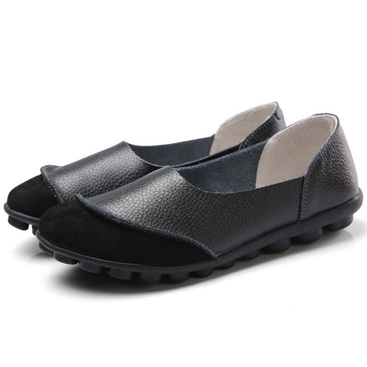 Naisten Slip-on-pyöreä Varvas Matalat Korot (1-3cm) Ohuet Kengät