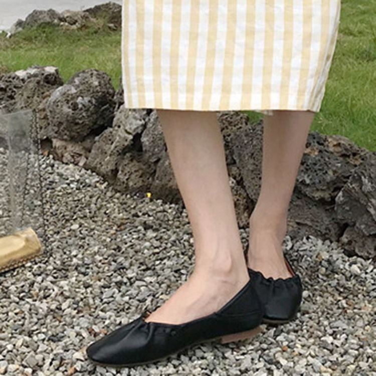 Pu Matalakorkoiset Slip-on-heel Naisten Korkokengät