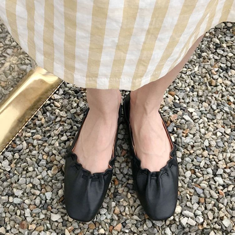 Pu Matalakorkoiset Slip-on-heel Naisten Korkokengät