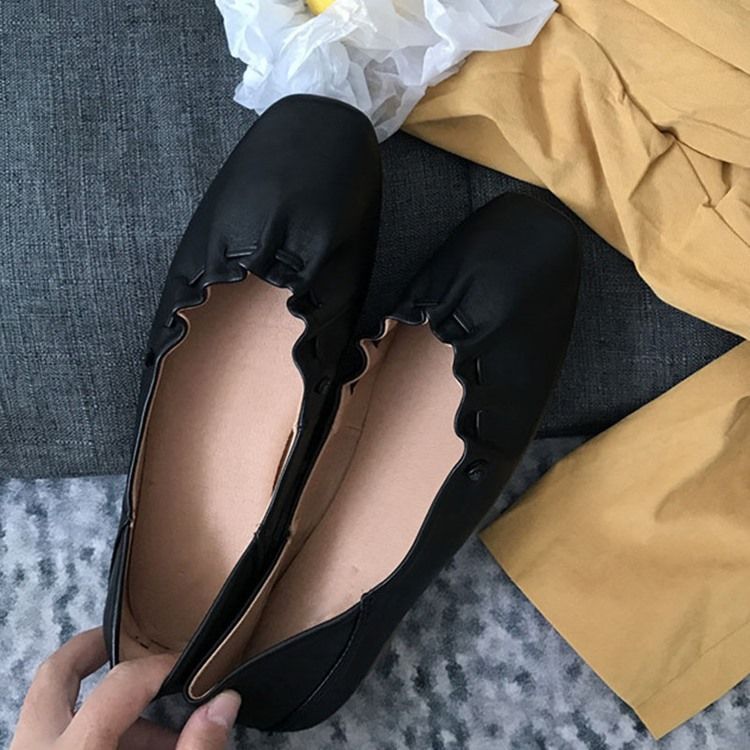 Pu Matalakorkoiset Slip-on-heel Naisten Korkokengät