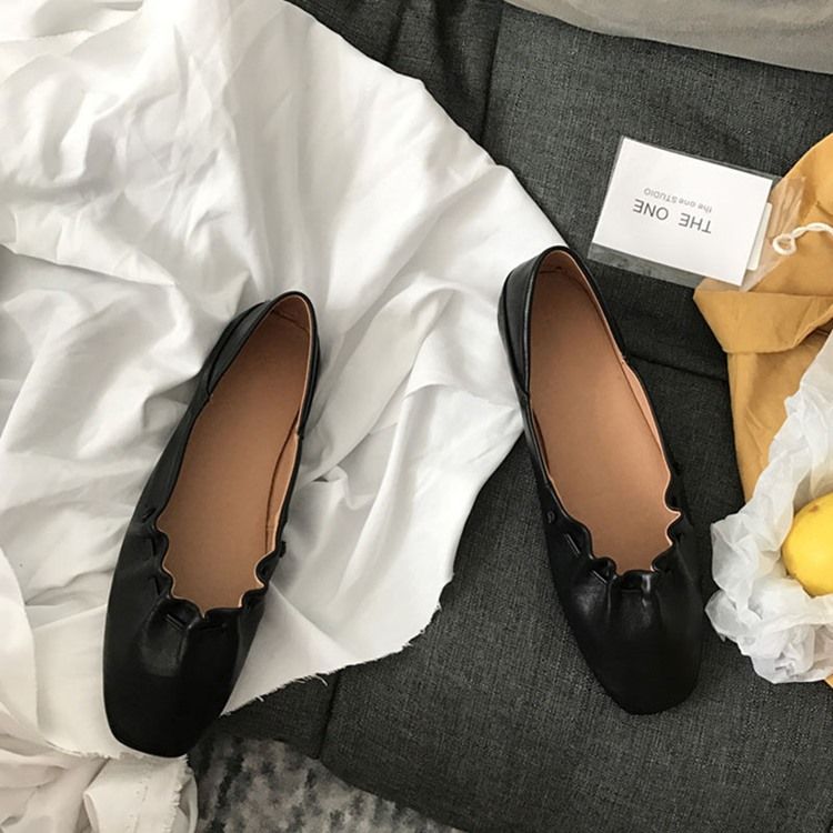 Pu Matalakorkoiset Slip-on-heel Naisten Korkokengät