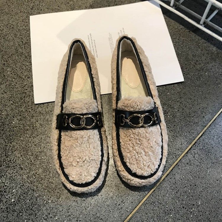 Slip-on Round Toe Casual Naisten Talviasut