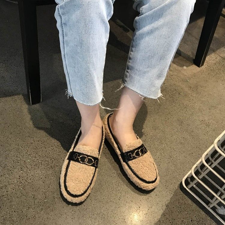 Slip-on Round Toe Casual Naisten Talviasut