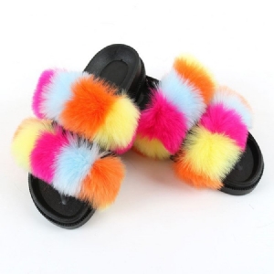 Naisten Tasainen Jossa Pompon Flip Flop Four Seasons -tossut