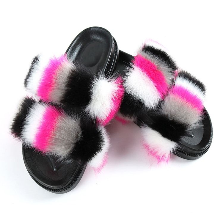 Naisten Tasainen Jossa Pompon Flip Flop Four Seasons -tossut