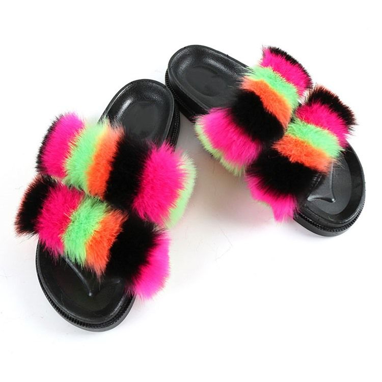 Naisten Tasainen Jossa Pompon Flip Flop Four Seasons -tossut