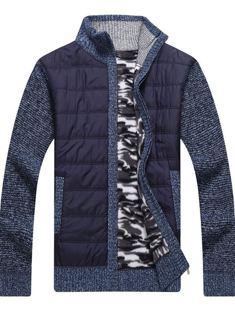 Patchwork Standard Winter Straight Miesten Villapaita