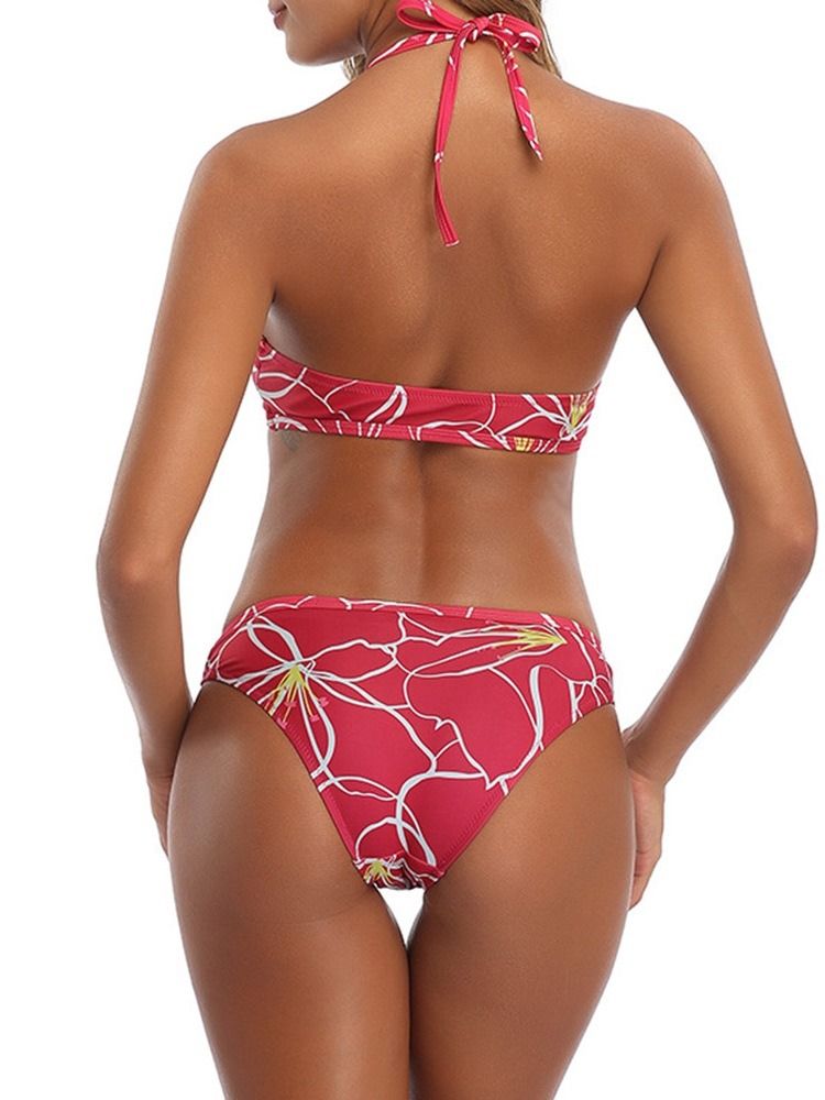 Tankini Set Sexy Plant Naisten Uimapuvut