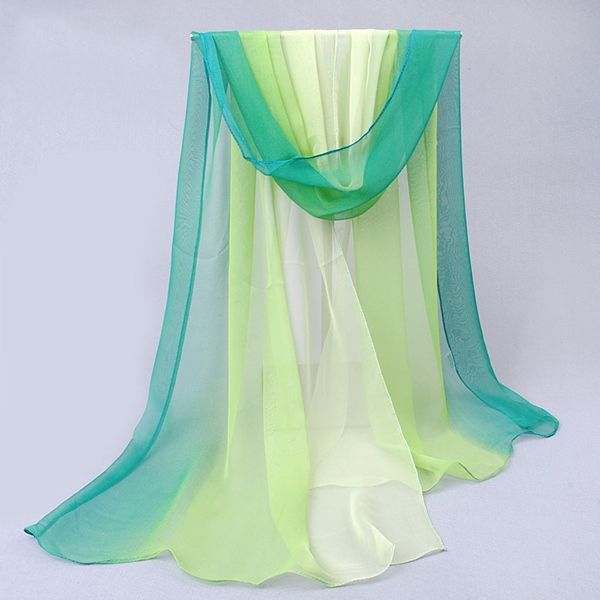 Gradient Color Chiffon -huivi