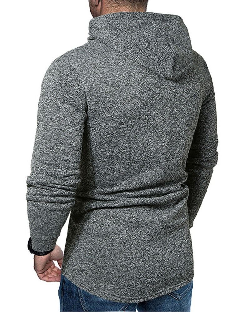 Pocket Pullover Plain Miesten Hupparit