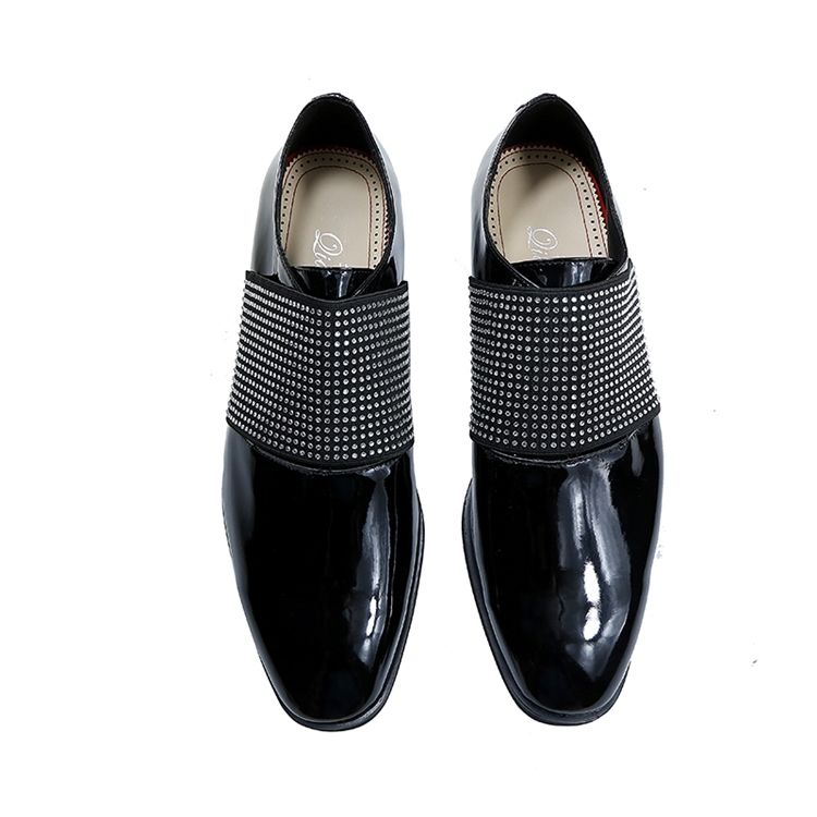 Tekojalokivi Slip-on Plain Miesten Oxford