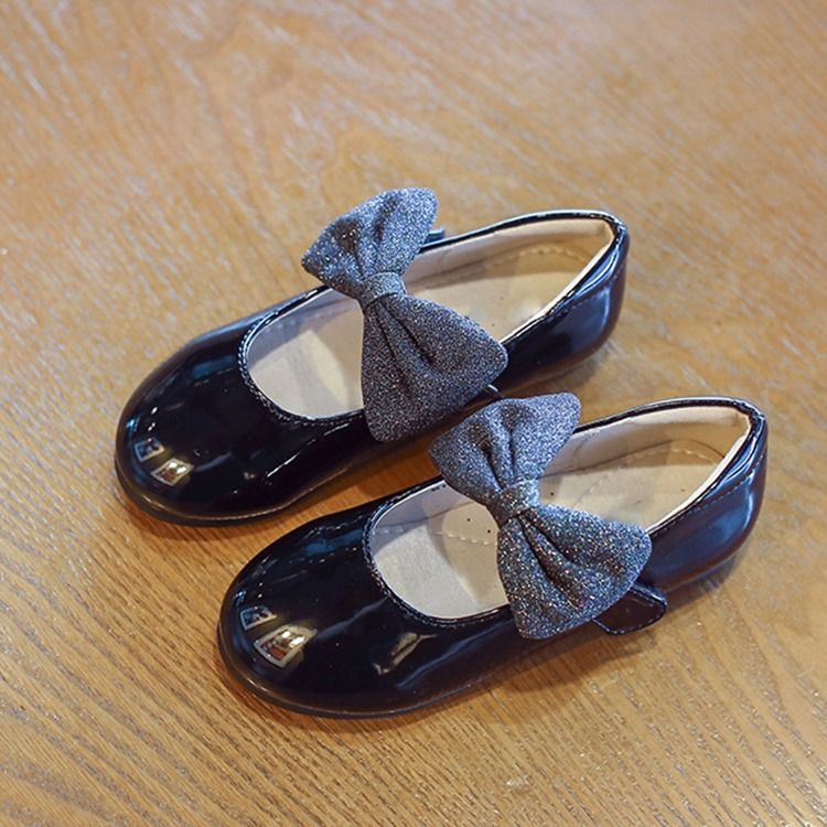 Bowknot Spring Round Toe -kengät