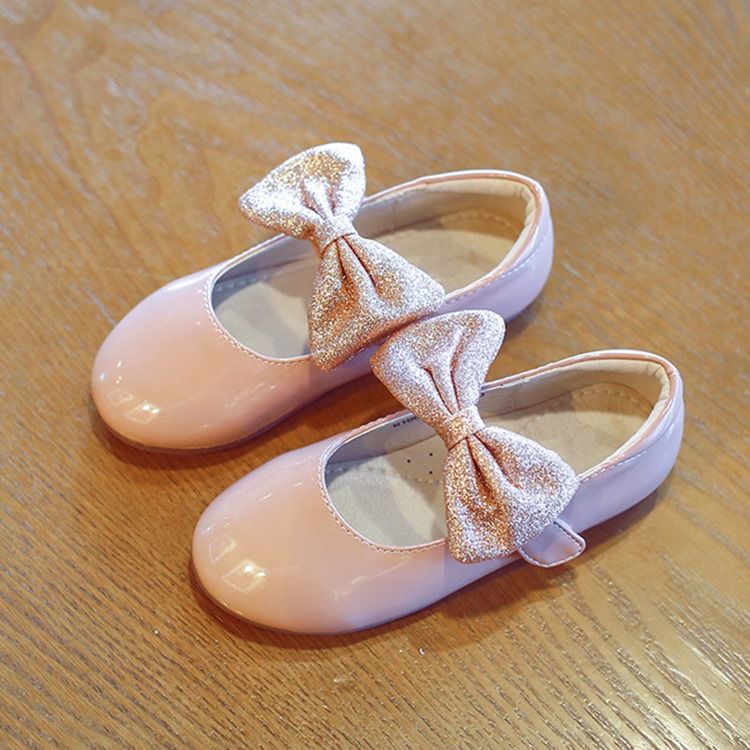 Bowknot Spring Round Toe -kengät