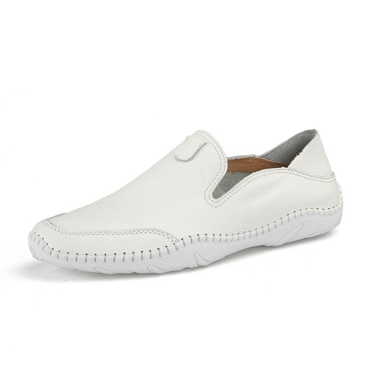 Pu Slip-on Round Toe Miesten Mukavat Kengät