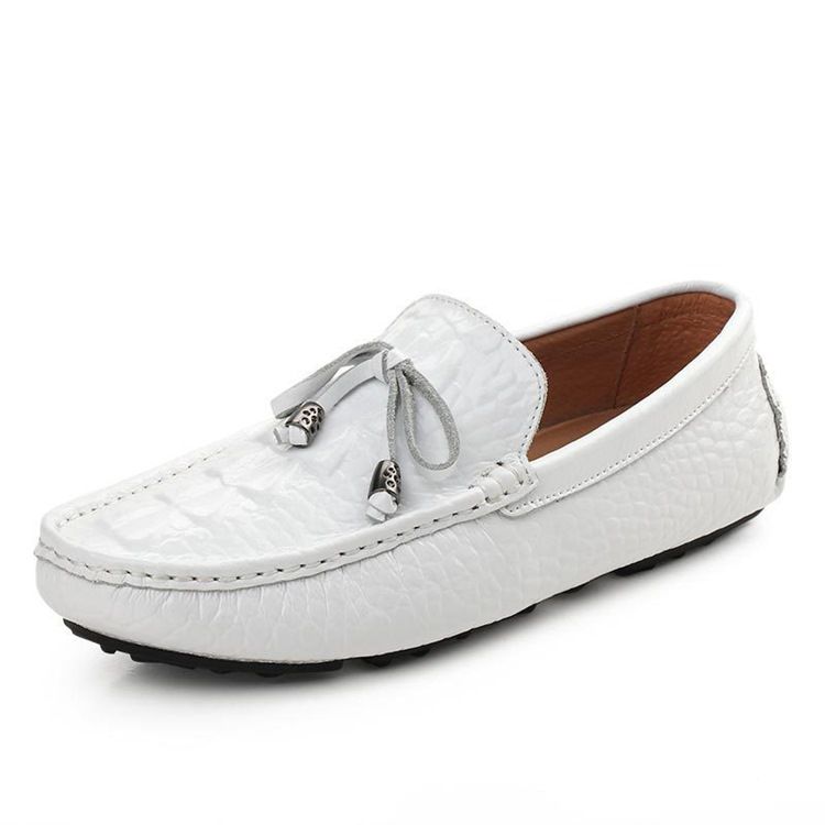 Slip-on Plain Round Toe Miesten Vapaa-ajan Kengät