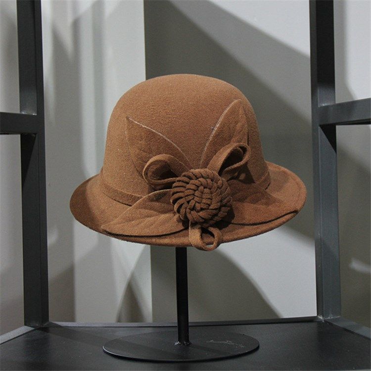 Naisten Fedora Hat 3d Plain Fall -hatut