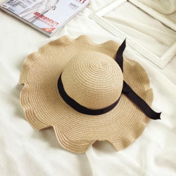 Naisten Wave Brim Sunhat